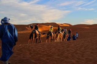 marocco-escursione in dromedario