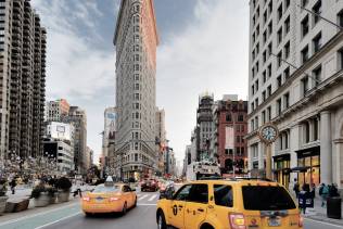 Viaggio di gruppo organizzato a New York: il Flatiron Building.