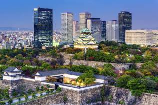 Osaka: la terza città del Giappone.